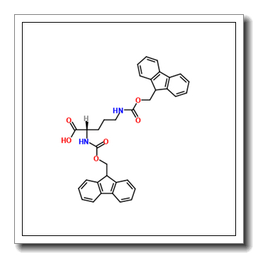 (2S)-2,5-bis(9H-fluoren-9-ylmethoxycarbonylamino)pentanoic acid CAS 201046-59-5