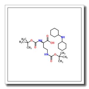 (S)-2,4-双[[叔丁氧羰基]氨基]丁酸和 N-环己基环己胺的化合物