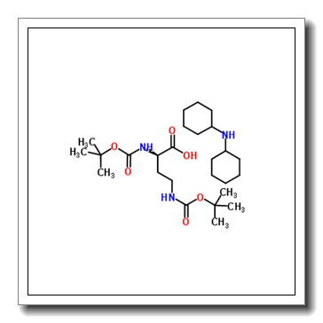 (S)-2,4-双[[叔丁氧羰基]氨基]丁酸和 N-环己基环己胺的化合物
