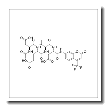 N-Acetyl-Asp-Glu-Val-Asp-7-amido-4-trifluoromethylcoumarin CAS 201608-14-2