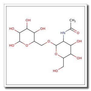 6-O-(2-Acetamido-2-deoxy-β-D-glucopyranosyl)-D-galactopyranose