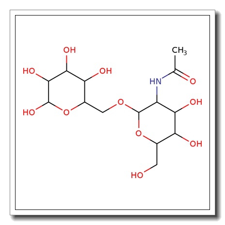 6-O-(2-Acetamido-2-deoxy-β-D-glucopyranosyl)-D-galactopyranose CAS 20212-77-5
