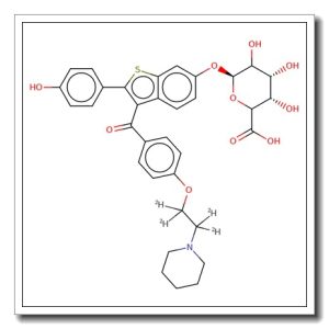 Raloxifene 6-D-glucuronide D4