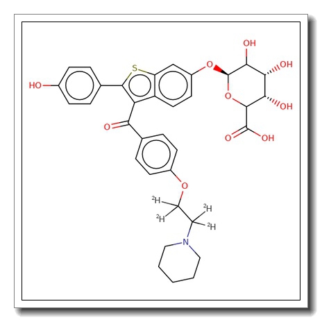 Raloxifene 6-D-glucuronide D4