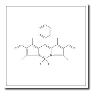 5,5-difluoro-2,8-diformyl-1,3,7,9-tetramethyl-10-phenyl-5H-dipyrrolo[1,2-c:2′,1′-f][1,3,2]diazaborinin-4-ium-5-uide
