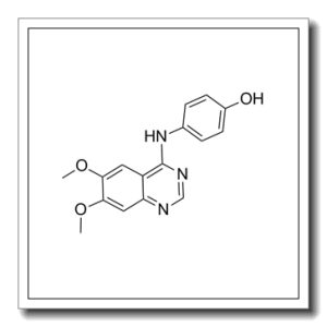 4-(4-羟基苯胺)-6,7-二甲氧基喹唑啉