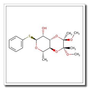Phenyl 3,4-O-(2′,3′-dimethoxybutan-2′,3′-diyl)-a-L-thiorhamnopyranoside