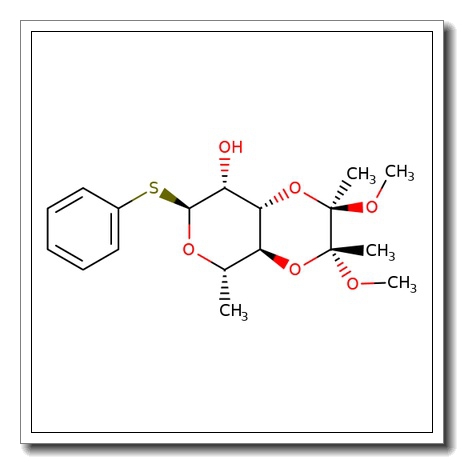 Phenyl 3,4-O-(2′,3′-dimethoxybutan-2′,3′-diyl)-a-L-thiorhamnopyranoside