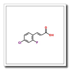 4-氯-2-氟肉桂酸