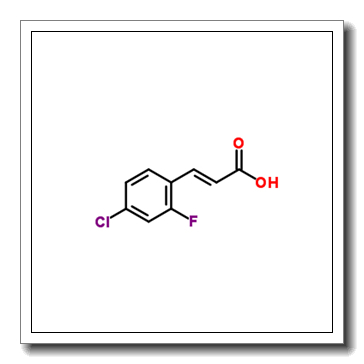 4-Chloro-2-fluorocinnamic acid CAS 202982-65-8