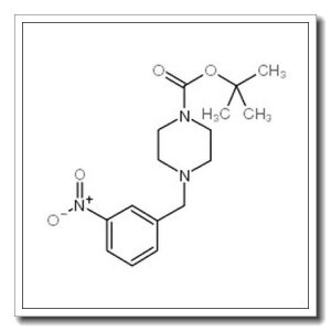 1-Boc-4-(3-硝基苄基)哌嗪