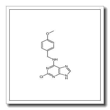 6-(4-methoxybenzylamino)-2-chloropurine CAS 203436-09-3