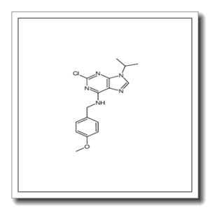(2-chloro-9-isopropyl-9H-purin-6-yl)-(4-methoxybenzyl)-amine