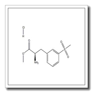 (R)-2-氨基-3-甲砜基 -苯丙酸甲酯盐酸盐