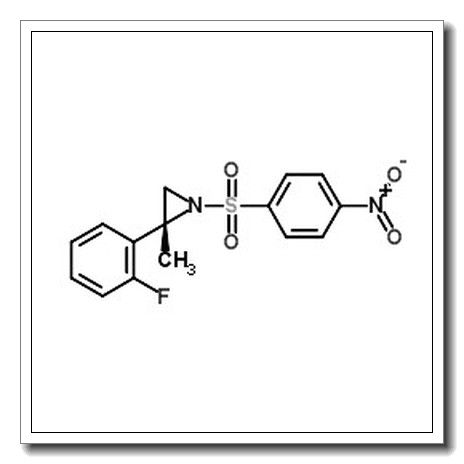 (2R)-2-(2-Fluorophenyl)-2-methyl-1-[(4-nitrophenyl)sulfonyl]aziridine