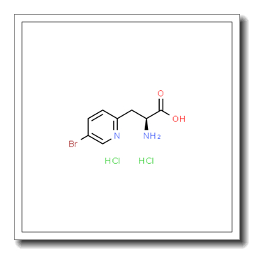 (S)-2-氨基-3-(5-溴吡啶-2-基)丙酸二盐酸