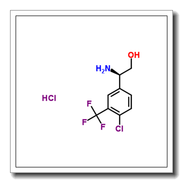 (R)-2-氨基-2-(4-氯-3-(三氟甲基)苯基)乙醇盐酸