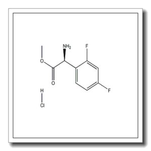 METHYL (2S)-2-AMINO-2-(2,4-DIFLUOROPHENYL)ACETATE HYDROCHLORIDE