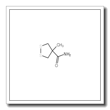4-methyldithiolane-4-carboxamide CAS 208243-73-6