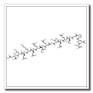 L-Threonyl-L-α-glutamyl-L-prolylglycyl-L-leucyl-L-α-glutamyl-L-α-glutamyl-L-valylglycyl-L-α-glutamyl-L-isoleucyl-L-α-glutamyl-L-glutaminyl-L-lysyl-L-glutaminyl-L-leucyl-L-glutamine