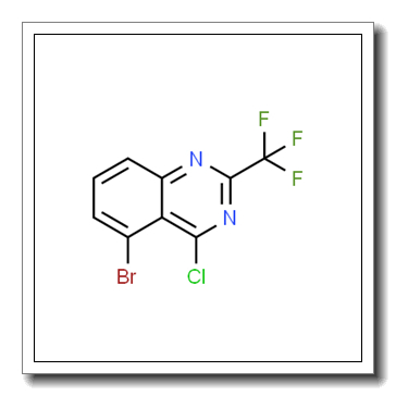 5-Bromo-4-chloro-2-(trifluoromethyl)quinazoline CAS 2089311-03-3