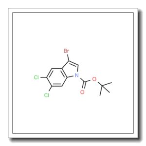 tert-Butyl 3-bromo-5,6-dichloro-1H-indole-1-carboxylate