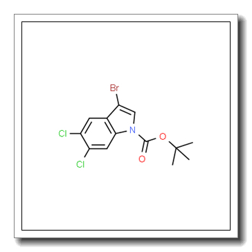 tert-Butyl 3-bromo-5,6-dichloro-1H-indole-1-carboxylate CAS 2089314-83-8