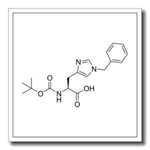 NAlpha-叔丁氧羰基-Nim-苄基-L-组氨酸
