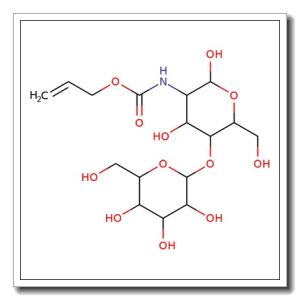 N-Allyloxycarbonyl-b-lactosamine