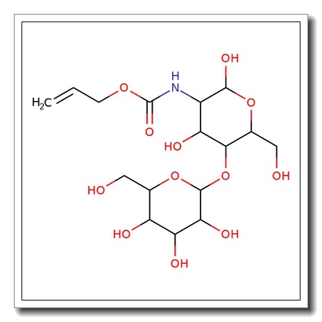 N-Allyloxycarbonyl-b-lactosamine