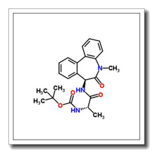 2-Methyl-2-propanyl [(2S)-1-{[(7S)-5-methyl-6-oxo-6,7-dihydro-5H-dibenzo[b,d]azepin-7-yl]amino}-1-oxo-2-propanyl]carbamate