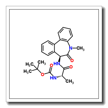 2-Methyl-2-propanyl [(2S)-1-{[(7S)-5-methyl-6-oxo-6,7-dihydro-5H-dibenzo[b,d]azepin-7-yl]amino}-1-oxo-2-propanyl]carbamate CAS 209984-33-8
