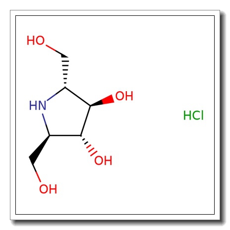 2,5-Dideoxy-2,5-imino-D-mannitol HCl