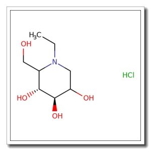N-Ethyldeoxynojirimycin hydrochloride