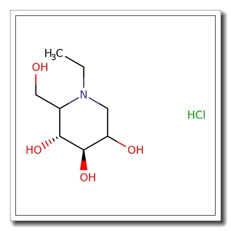 N-Ethyldeoxynojirimycin hydrochloride
