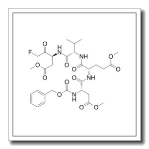 N-苄氧羰基-L-alpha-天冬氨酰-L-alpha-谷氨酰-N-[(1S)-3-氟-1-(2-甲氧基-2-氧代乙基)-2-氧代丙基]-L-缬氨酰胺 1,2-二甲酯