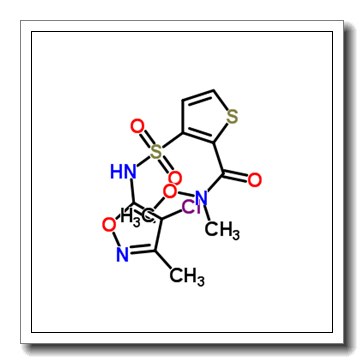 3-[(4-chloro-3-methyl-1,2-oxazol-5-yl)sulfamoyl]-N-methoxy-N-methylthiophene-2-carboxamide CAS 210421-71-9