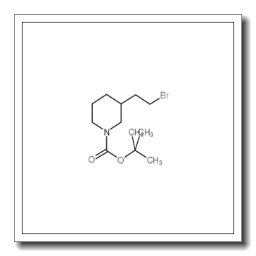tert-butyl 3-(2-bromoethyl)piperidine-1-carboxylate CAS 210564-54-8