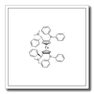 (S,S)-(-)-2,2′-双[-(N,N-二甲胺基)(苯基)甲基]-1,1′-双(二苯基磷)二茂铁