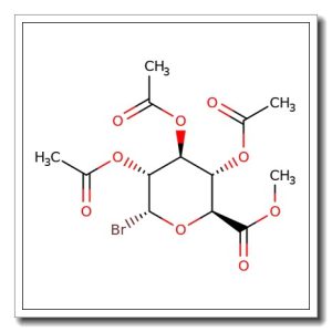 1-Bromo-2,3,4-tri-O-acetyl-a-D-glucuronide methyl ester – 1% CaCO3