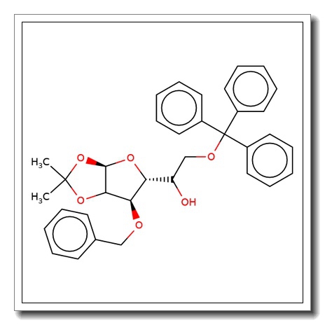 3-O-Benzyl-1,2-O-isopropylidene-6-O-trityl-a-D-glucofuranose CAS 21090-86-8