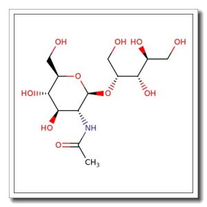 4-O-(2-Acetamido-2-deoxy-β-D-glucopyranosyl)ribitol