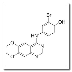 2-溴-4-(6,7-二甲氧基喹唑啉-4-基氨基)苯酚
