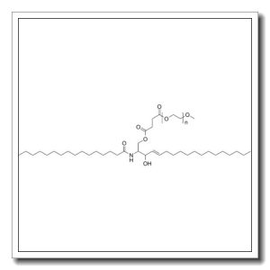 (4E)-3-Hydroxy-2-(palmitoylamino)-4-octadecen-1-yl 2-methoxyethyl succinate