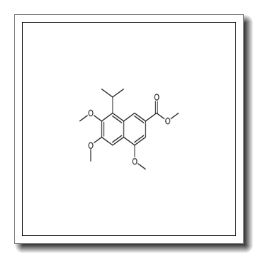 Methyl 8-isopropyl-4,6,7-trimethoxy-2-naphthoate CAS 213682-35-0