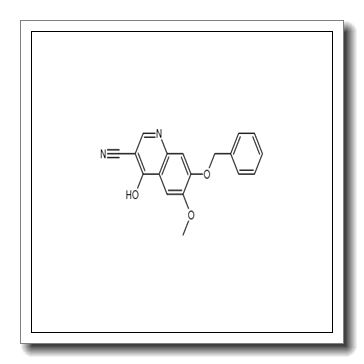 7-benzyloxy-4-hydroxy-6-methoxyquinoline-3-carbonitrile
