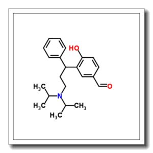 3-[3-[di(propan-2-yl)amino]-1-phenylpropyl]-4-hydroxybenzaldehyde