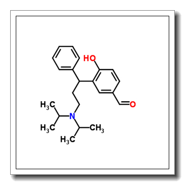 3-[3-[di(propan-2-yl)amino]-1-phenylpropyl]-4-hydroxybenzaldehyde