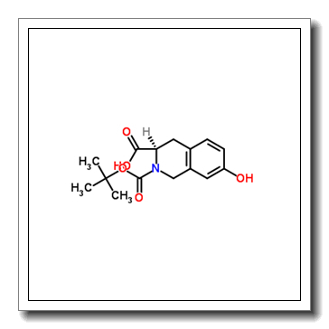 (3R)-7-hydroxy-2-[(2-methylpropan-2-yl)oxycarbonyl]-3,4-dihydro-1H-isoquinoline-3-carboxylic acid CAS 214630-00-9