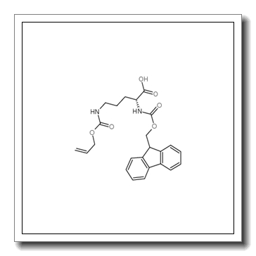 (2R)-2-(9H-fluoren-9-ylmethoxycarbonylamino)-5-(prop-2-enoxycarbonylamino)pentanoic acid CAS 214750-74-0